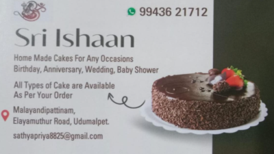 Sri Ishaan Home Made Cakes