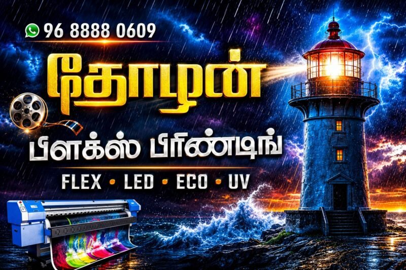 தோழன் வடிவமைப்பு அச்சகம் (Thozhan Flex Printing)